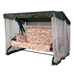 Качели садовые УДАЧНАЯ МЕБЕЛЬ Валенсия Зеленый 224*150*170 см А44G.201