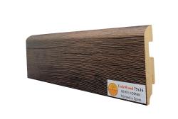 Плинтус ламинированный TECKWOOD Венге комби покрытие ПВХ 2150*75*16 мм