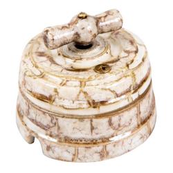 Выключатель ТМ МЕЗОНИНЪ 1-2 клавиши мрамор GE70401-19