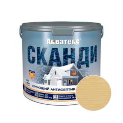 Кроющий антисептик АКВАТЕКС Сканди Слоновая кость 2,5 л