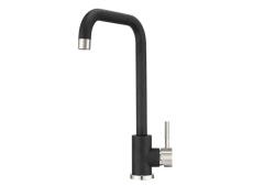 Смеситель для кухни GRANULA Черный ST-4033