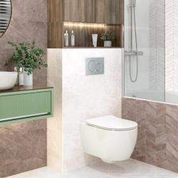 Плитка базовая DELACORA Evan Marrone 24,6*74 см