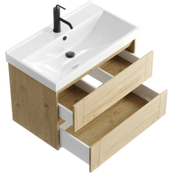 Тумба с раковиной AQWELLA Astrid 80 