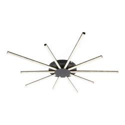 Люстра ЛАЙТ СФЕРА 6537-5+5 BK Черный