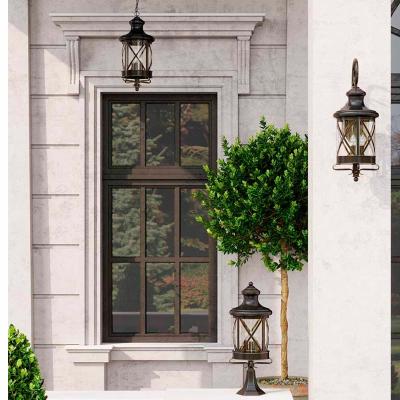 Фонарь ODEON Nature Sation 4045/3W Настенный Черный