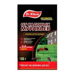 Средство от вредителей DR.KLAUS От садоых муравьев 100 г