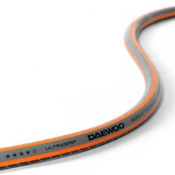 Шланг поливочный DAEWOO Ultragrip Черный, оранжевый 3/4" 25 м