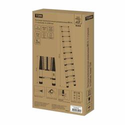 Лестница Алюмет ЛТ-11 телескопическая 11 ступеней