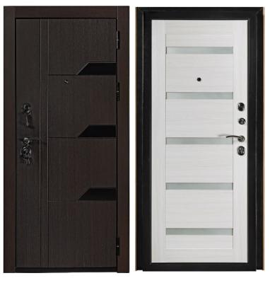 Дверь металлическая СТАЛЬНОЙ СТИЛЬ Брауни левая 2050*960 мм