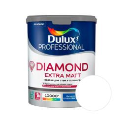 Краска DULUX Diamond Extra Matt для стен и потолков Белый 4,5 л
