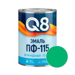Эмаль FORMULA Q8 ПФ-115 Салатный 0,9 кг