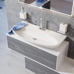 Тумба AQWELLA Genesis 120 миллениум серый 