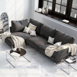 Плитка базовая ESTIMA Montis MN 01 Белый глянцевая 60*60 см