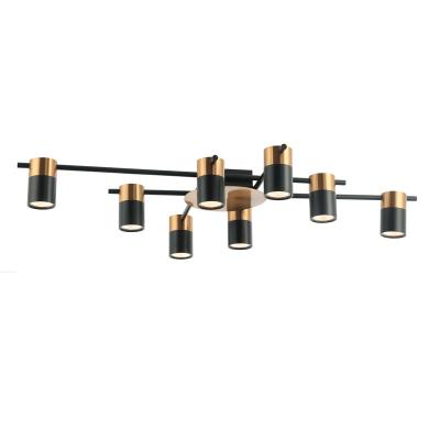 Люстра ЛАЙТ СФЕРА 5054MXM/8 BK+BRO Черный, бронза