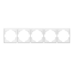 Рамка KRANZ Round 5 постов перламутр KR-78-0755-1