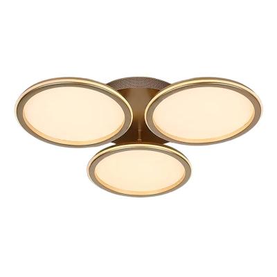 Люстра ЛАЙТ СФЕРА 9301/300*3 Champagne gold Золотое шампанское