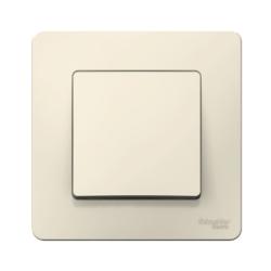 Выключатель SYSTEME ELECTRIC Blanca 1 клавиша бежевый BLNVS010107