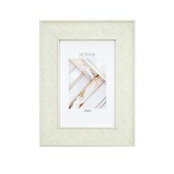 Фоторамка 10*15см Вышивка молочный /653268-4/Мирам/