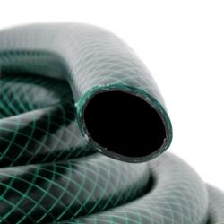 Шланг поливочный ПОЛИМЕР ШЛАНГ Метеор Зеленый 3/4" 15 м