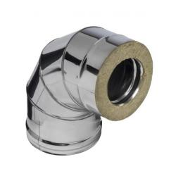 Колено-сэндвич FERRUM GS 30-50 AISI 430 90° 0,5 мм 130/200 мм