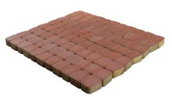 Плитка тротуарная BRAER Классико круговая Винный