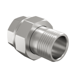 Американка латунная прямая ALTSTREAM 1/2" ВР-НР