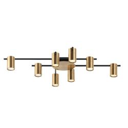 Люстра ЛАЙТ СФЕРА 4898MXM/8 BK+BRO Черный, бронза