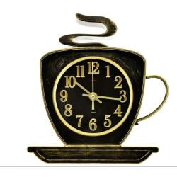 Часы настенные РУБИН Кофе 25*23 см 2523-002
