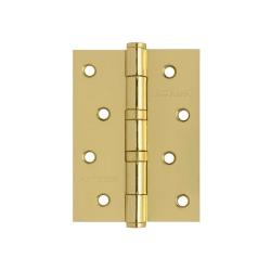 Петля врезная НОРА-М 4"-2ВВ Латунное покрытие