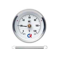 Термометр накладной РОСМА 63 мм 0-120°С