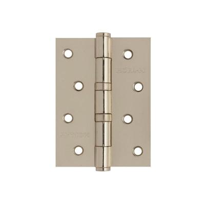 Петля врезная НОРА-М 4"-2ВВ Хромовое покрытие