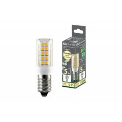 Лампа для бытовой техники LED TDM T25 5W/Е14/3000K SQ0340-0340