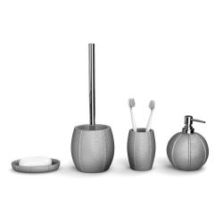 Стакан для зубной пасты FORA Miracle Silver 