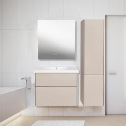 Тумба с раковиной ASB WOOD LINE Гранада 80 тирамису софт