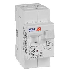 Автоматический выключатель дифференциального тока КЭАЗ OptiDin 2Р 40 А тип AС 30 мA 328102