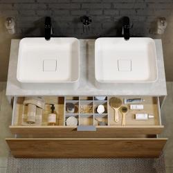 Корпус к тумбе AQWELLA Mobi 120 дуб балтийский 