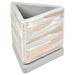 Горшок керамический САДЫ АУРИКИ Светлый 0,9 л