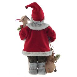 Декоративная кукла REMECO Дед Мороз в красном костюме 60 см