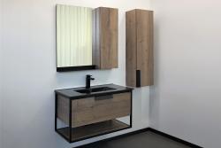 Тумба с раковиной COMFORTY Бонн 90 дуб темный 