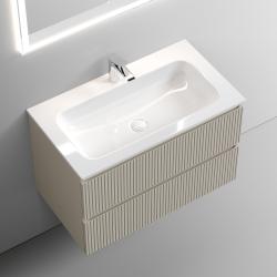 Тумба с раковиной SANCOS Snob T 90 beige soft