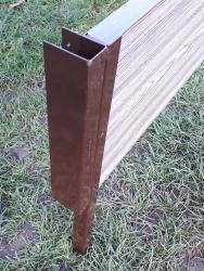 Шарнир для клумбы HOLZHOF Коричневый 25*150 мм