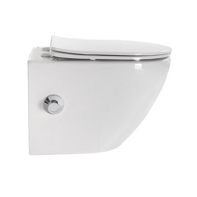 Унитаз подвесной BELBAGNO Uno BB3105CHR-BS/SC