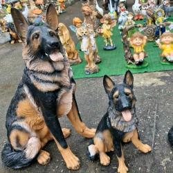 Фигурка садовая Собака овчарка