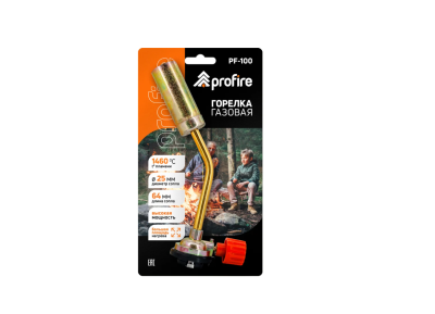 Горелка газовая PROFIRE PF-100, 00-00004073