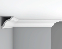 Плинтус потолочный DECOMASTER 120*120*2400 мм 96670