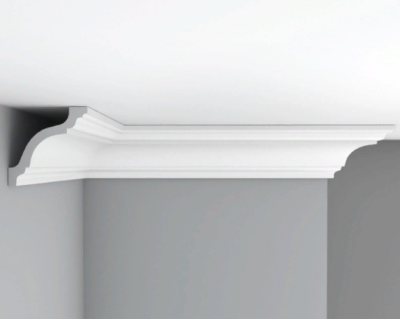 Плинтус потолочный DECOMASTER 120*120*2400 мм 96670