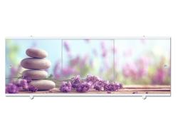 Экран для ванны МЕТАКАМ Премиум Арт Лавандовый прованс 168 см