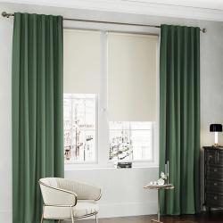 Штора LEGRAND Канвас Шалфей 150*260 см