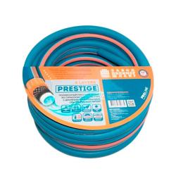 Шланг поливочный ПОЛИМЕР ШЛАНГ Prestige Голубой, оранжевый 1/2" 25 м