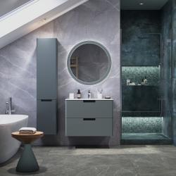 Тумба с раковиной BRIZ Прато 80 грей